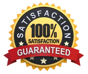100% satisfaction guaranteed